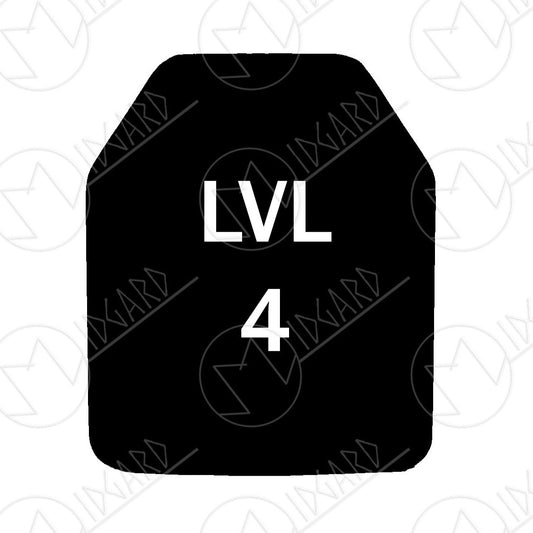 Level 4 Plates vinyl decal